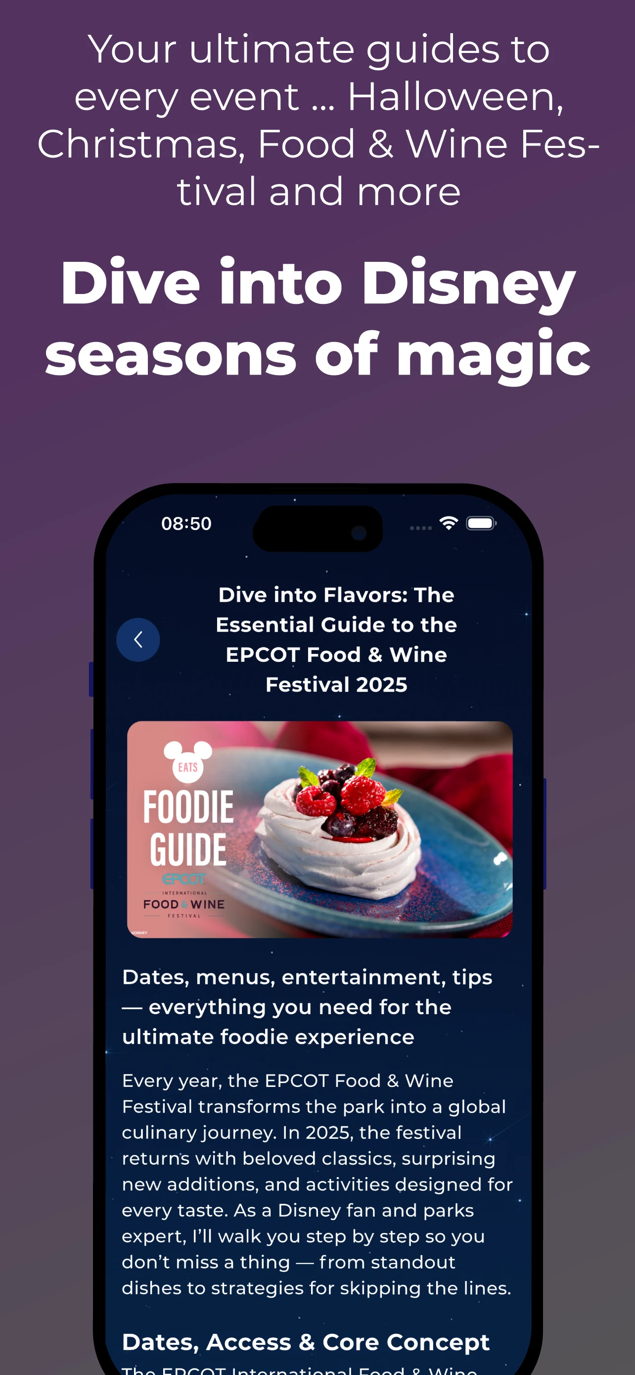 Magic Tips: Disney Park Guide screenshot